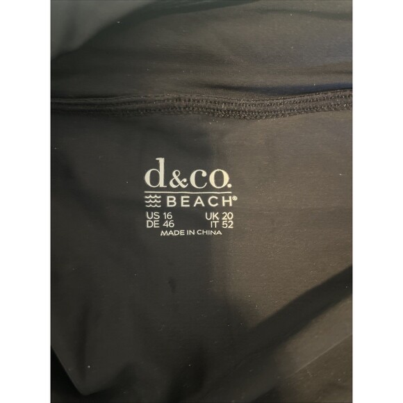 Denim & Co Beach Swimsuit - Picture 4 of 7